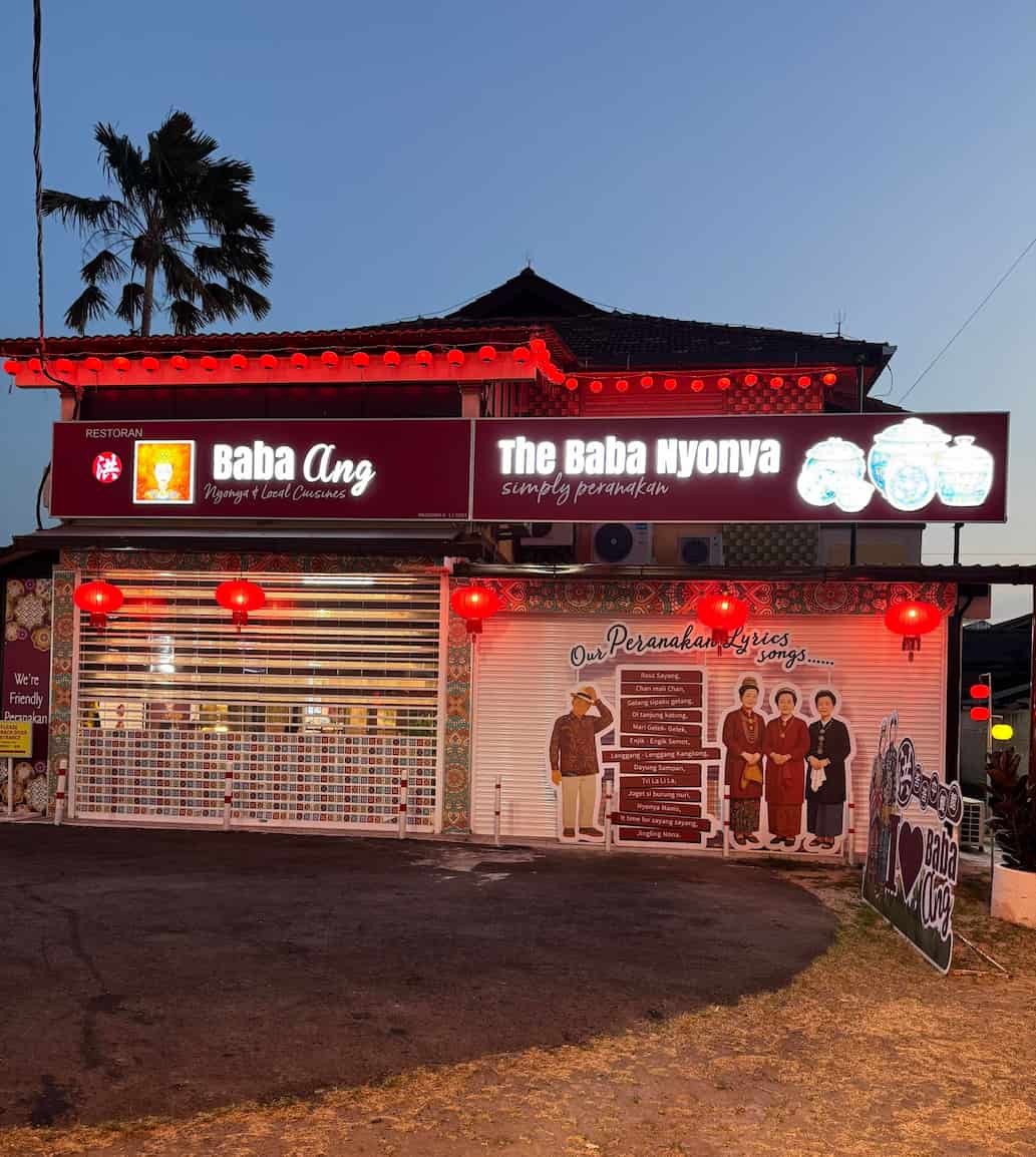 Must-Try Peranakan & Nyonya Food in Melaka Restoran Baba Ang