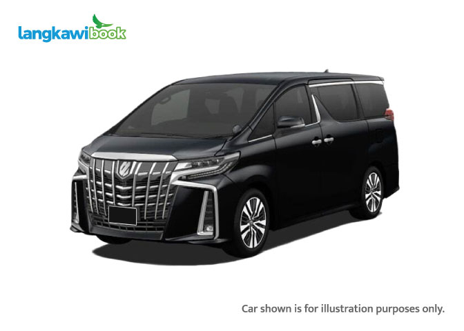Langkawibook Car Rental in Langkawi Luxury MPV Toyota  Alphard Dual VVT-I 2.5 (A)