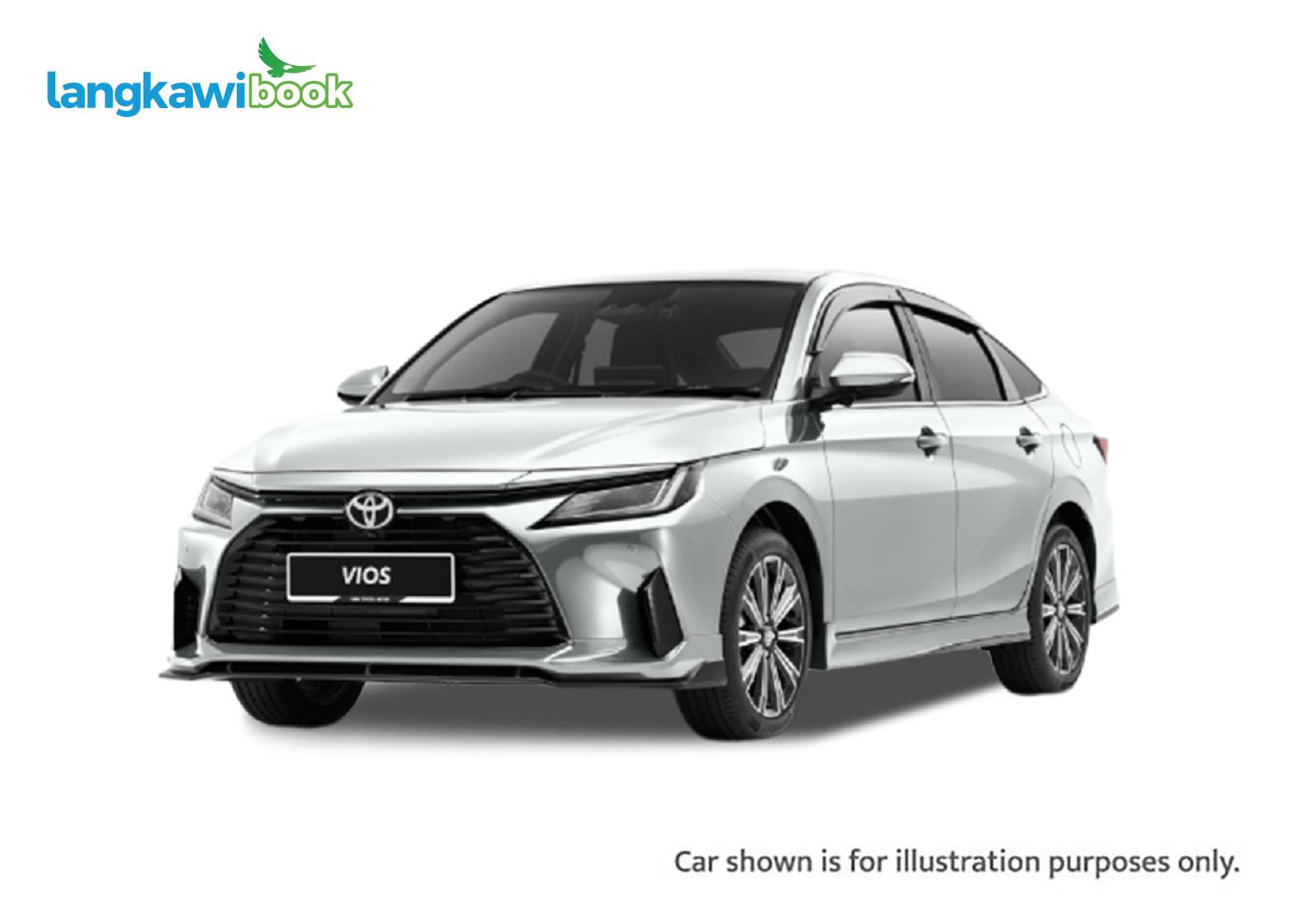 Langkawibook Car Rental in Langkawi Sedan Toyota Vios New Variant 1.5 (A)